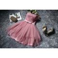 Q050 Sister's Party Dresses Summer Short Dress Cocktail Party Wear Short Evening Party Dress One Shoulder tulle bridesmaid dress